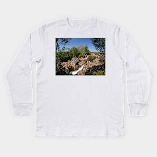 Buachaille Etive Mor , the Highlands , Scotland Kids Long Sleeve T-Shirt